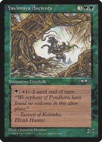 Yavimaya Ancients (Rearing Horse), Alliances