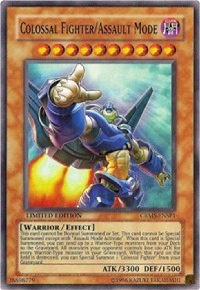 Colossal Fighter/Assault Mode, Limited, front