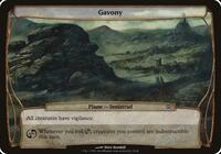 Gavony (Planechase 2012), Oversize Cards