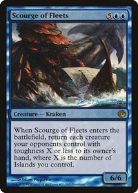Scourge of Fleets, Prerelease Cards