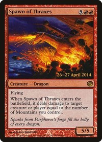Spawn of Thraxes, Prerelease Cards