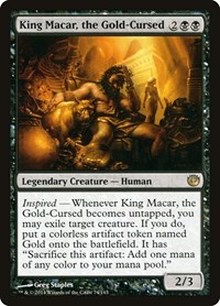 King Macar, the Gold-Cursed, Journey Into Nyx