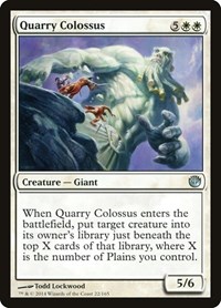 Quarry Colossus, Journey Into Nyx