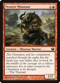 Pensive Minotaur, Journey Into Nyx