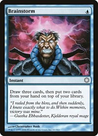 Brainstorm, Coldsnap Theme Deck Reprints