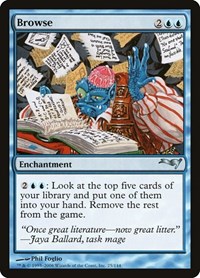 Browse, Coldsnap Theme Deck Reprints