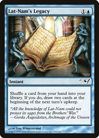 Lat-Nam's Legacy, Coldsnap Theme Deck Reprints