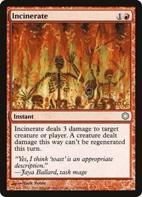 Incinerate, Coldsnap Theme Deck Reprints