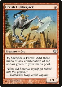 Orcish Lumberjack, Coldsnap Theme Deck Reprints