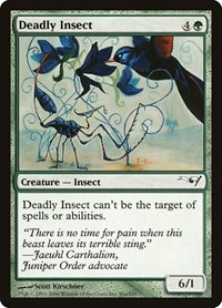 Deadly Insect, Coldsnap Theme Deck Reprints