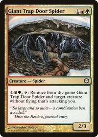 Giant Trap Door Spider, Coldsnap Theme Deck Reprints