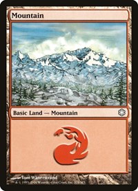 Mountain (378), Coldsnap Theme Deck Reprints