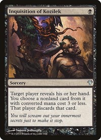 Inquisition of Kozilek, Magic Modern Event Deck