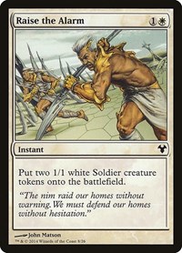 Raise the Alarm, Magic Modern Event Deck