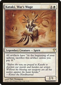 Kataki, War's Wage, Magic Modern Event Deck