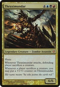 Thraximundar (Commander 2013), Oversize Cards