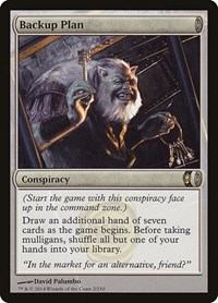 Backup Plan, Conspiracy