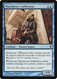 Marchesa's Infiltrator, Conspiracy