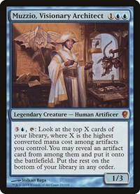 Muzzio, Visionary Architect, Conspiracy