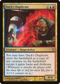 Dack's Duplicate, Conspiracy