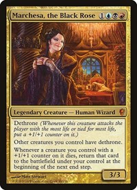 Marchesa, the Black Rose, Conspiracy