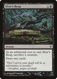 Altar's Reap, Conspiracy