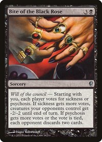 Bite of the Black Rose, Conspiracy