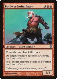 Boldwyr Intimidator, Conspiracy