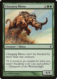 Charging Rhino, Conspiracy