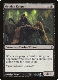 Grudge Keeper, Conspiracy