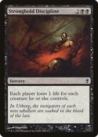 Stronghold Discipline, Conspiracy