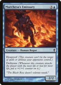 Marchesa's Emissary, Conspiracy