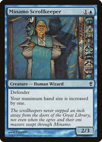 Minamo Scrollkeeper, Conspiracy