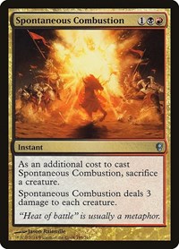 Spontaneous Combustion, Conspiracy
