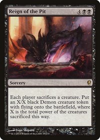Reign of the Pit, Conspiracy