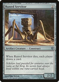 Runed Servitor, Conspiracy