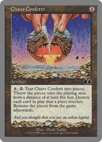Chaos Confetti, Unglued