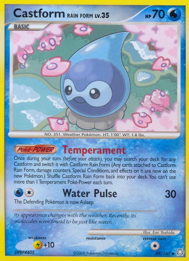 Castform Rain Form