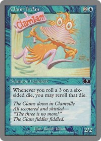 Clam-I-Am, Unglued