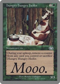 Hungry Hungry Heifer, Unglued