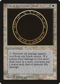 Circle of Protection: Black, Beta Edition