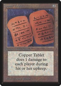 Copper Tablet, Beta Edition