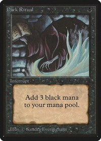 Dark Ritual, Beta Edition