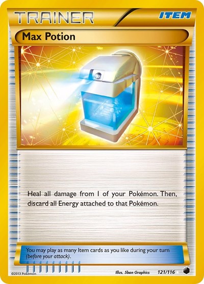 Max Potion (121 Secret Rare)
