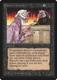 Demonic Attorney, Beta Edition