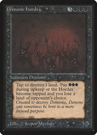 Demonic Hordes, Beta Edition