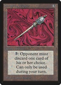 Disrupting Scepter, Beta Edition