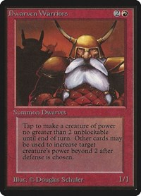 Dwarven Warriors, Beta Edition