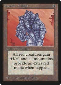 Gauntlet of Might, Beta Edition