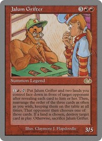 Jalum Grifter, Unglued
